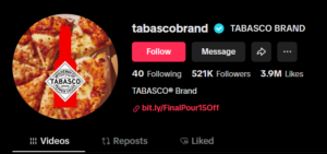 Food Brands on TikTok