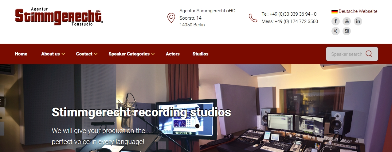 Alt="Talent management agencies Germany"