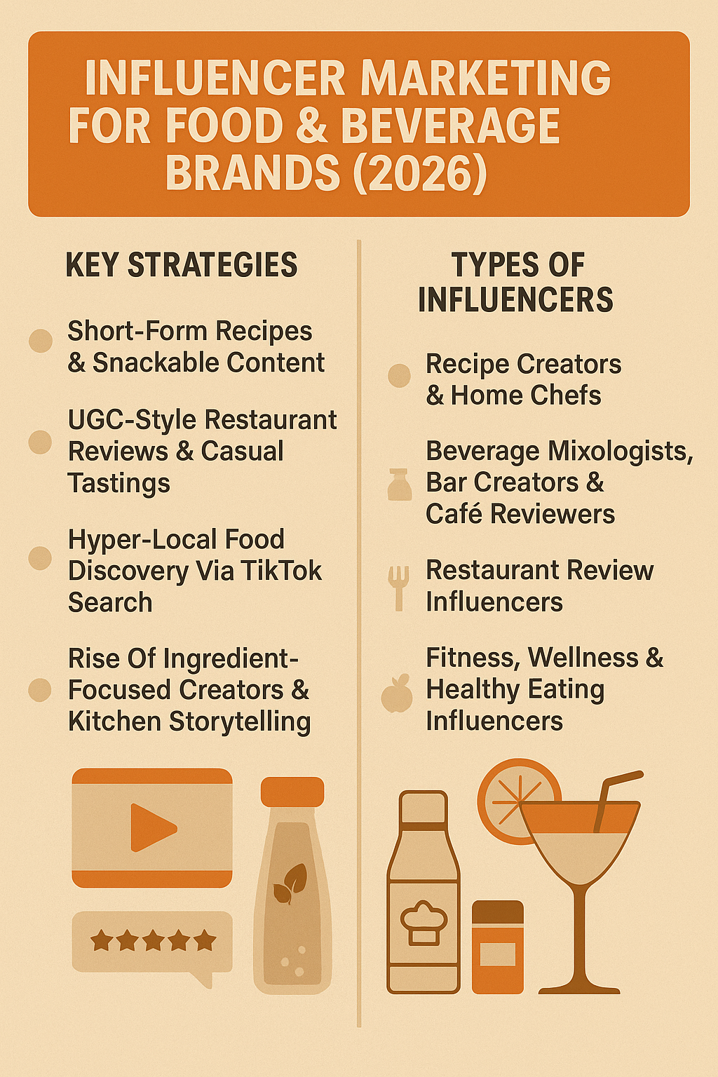 Alt="Influencer marketing for food beverage brands"