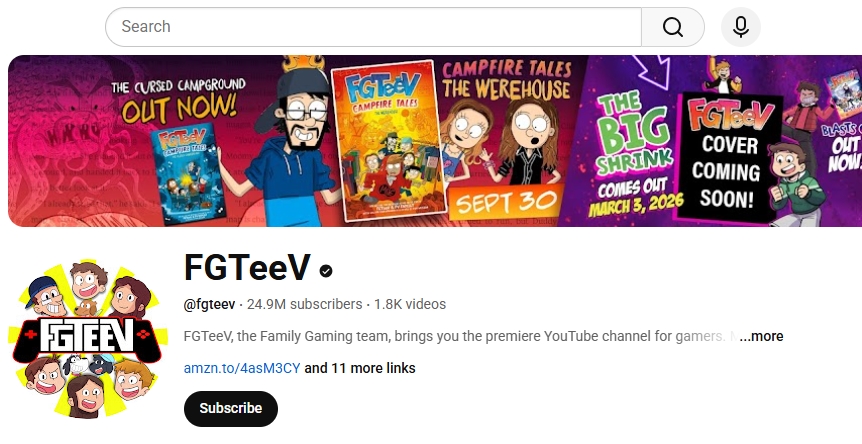 Alt="YouTube gaming influencers"