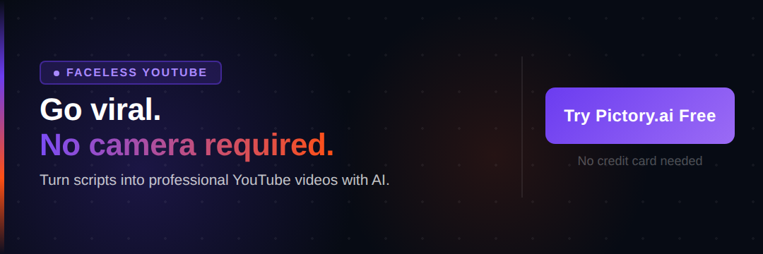 Pictory.ai - Faceless Video Generator