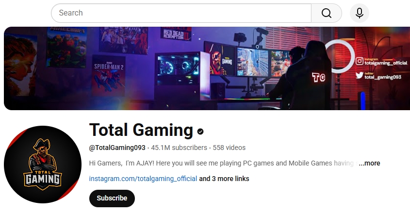 Alt="YouTube gaming influencers"