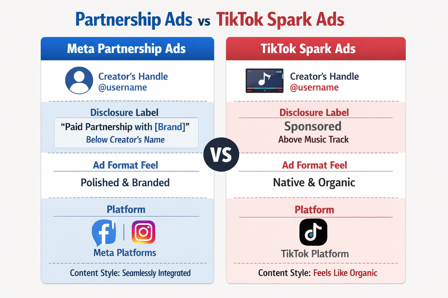 Alt="Partnership Ads vs TikTok Spark Ads"