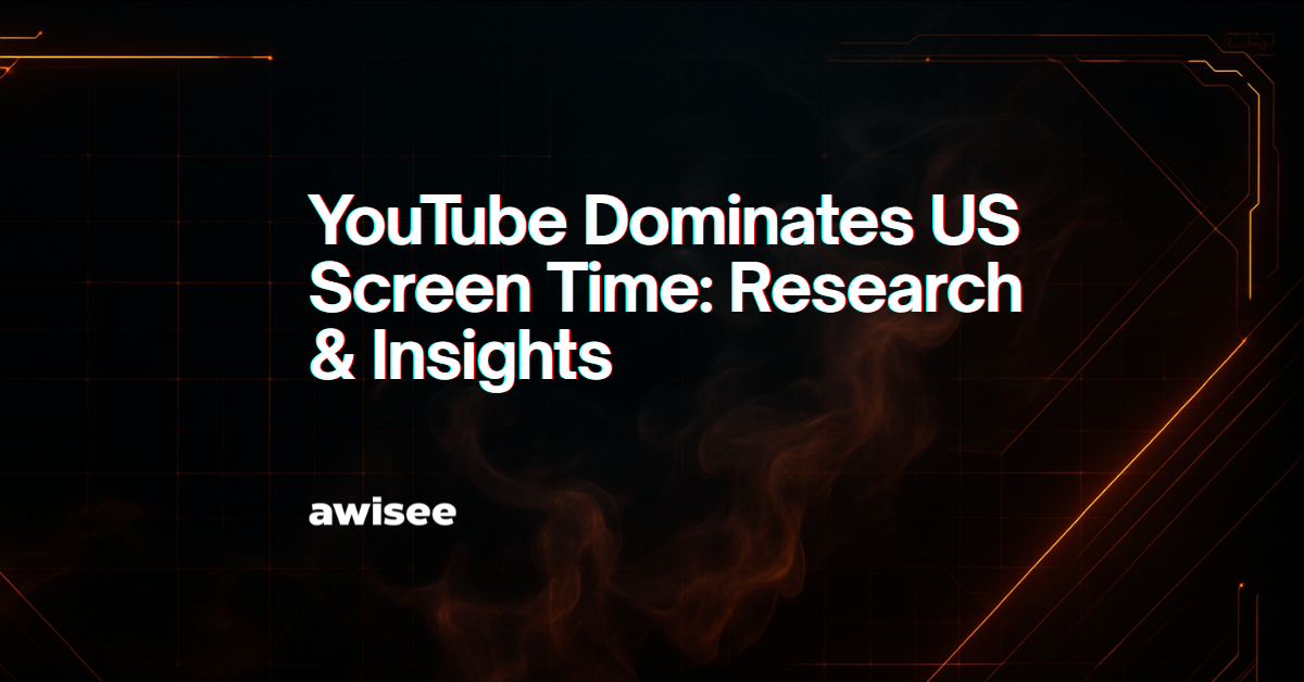 Alt="YouTube Dominates US Screen Time"